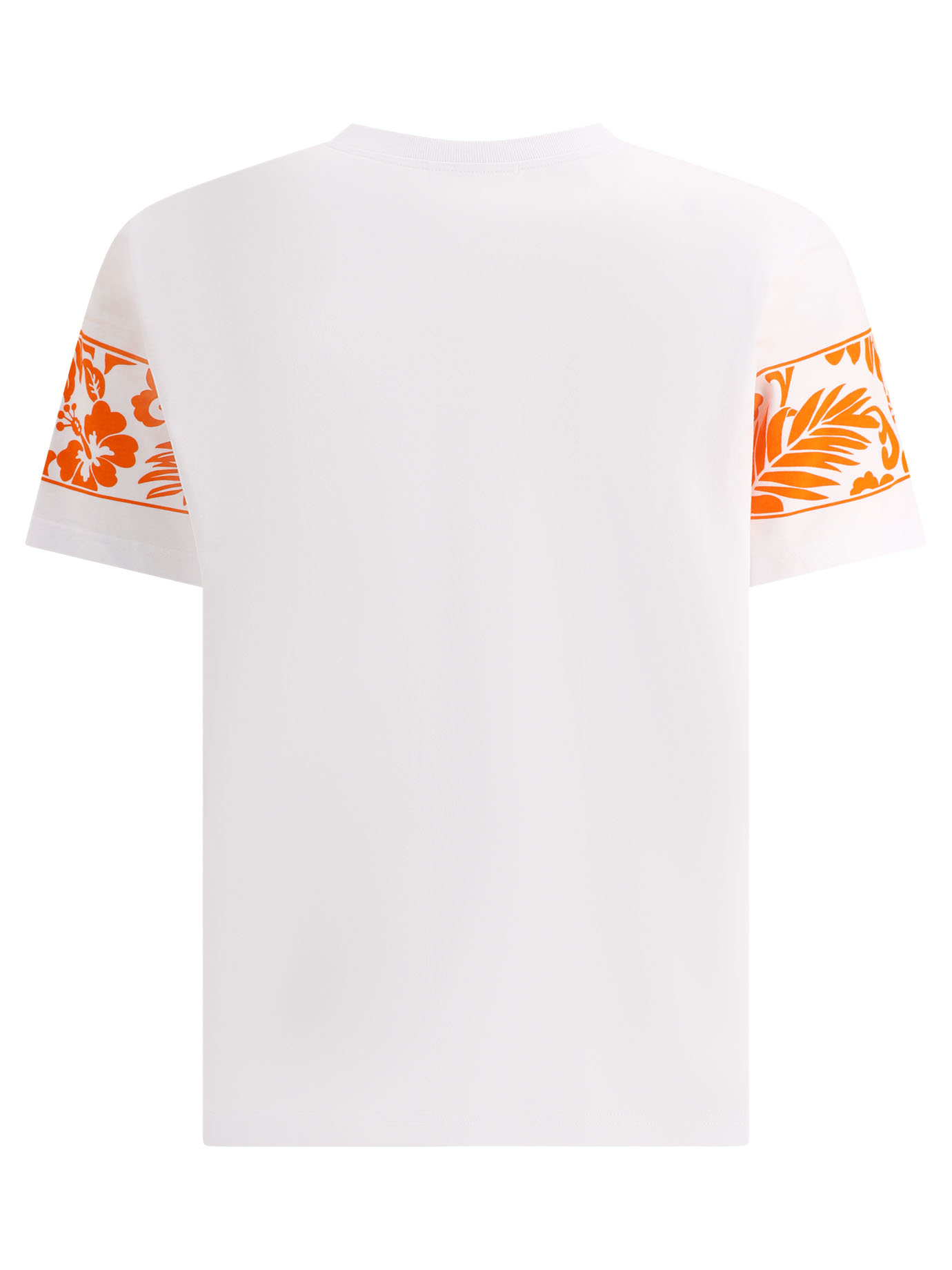 MAISON KITSUNÉ White Tropical Band t-shirt